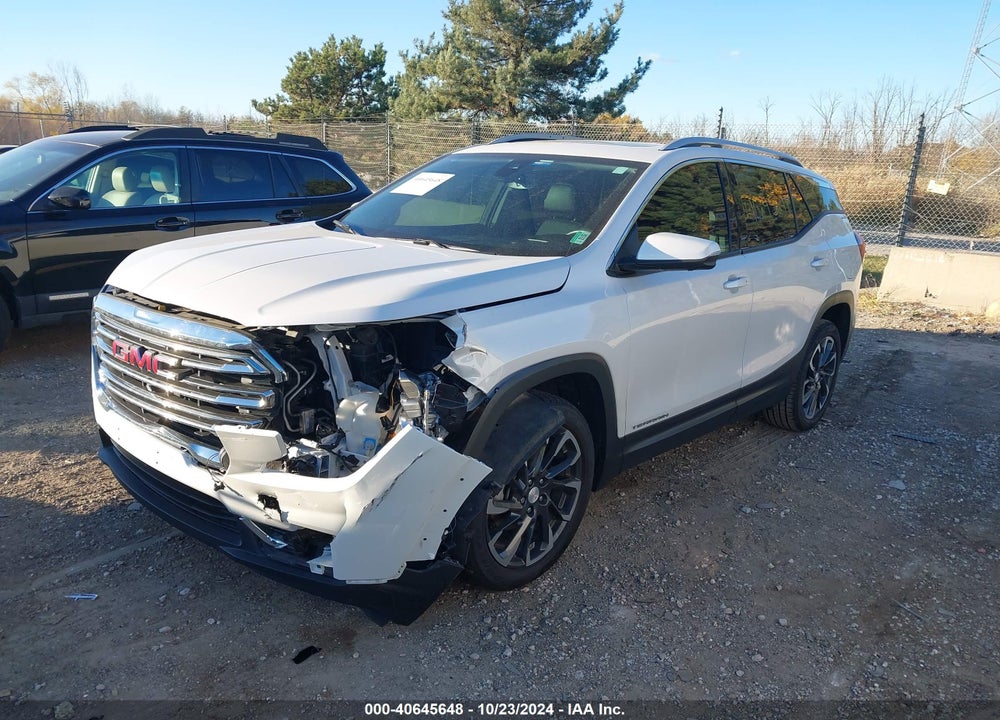 2022 GMC TERRAIN AWD SLT VIN: 3GKALVEV9NL106443