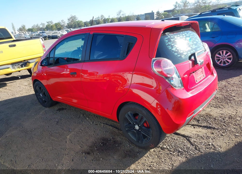 2015 CHEVROLET SPARK LS MANUAL VIN: KL8CA6S96FC709721