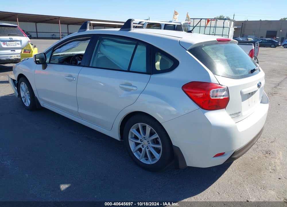 2014 SUBARU IMPREZA 2.0I PREMIUM VIN: JF1GPAC64E8214102