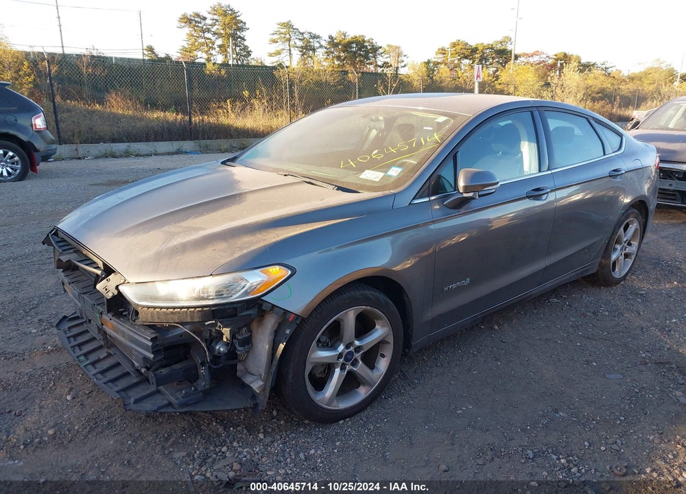 2013 FORD FUSION HYBRID SE VIN: 3FA6P0LU0DR270989