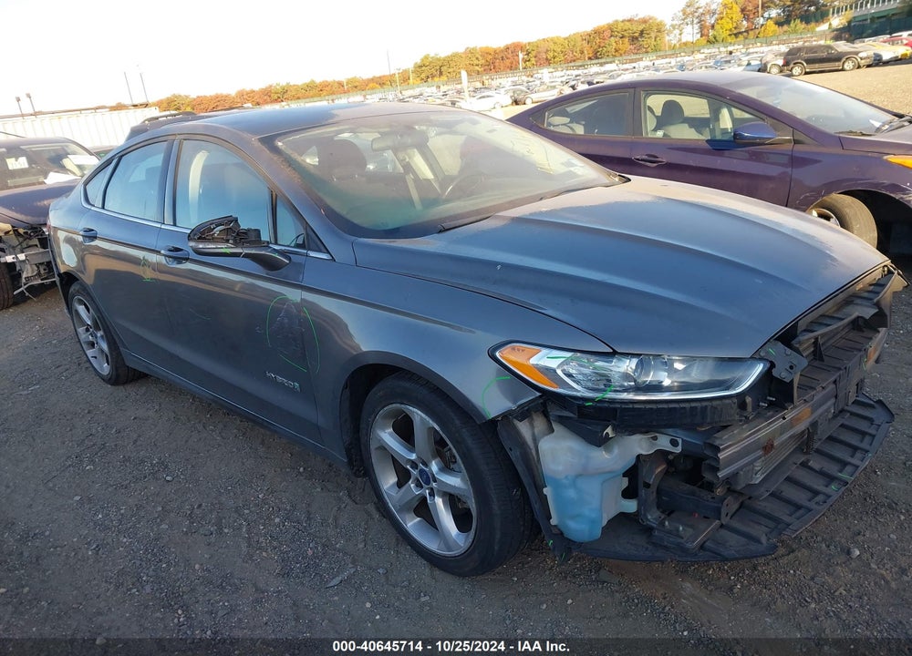 2013 FORD FUSION HYBRID SE VIN: 3FA6P0LU0DR270989