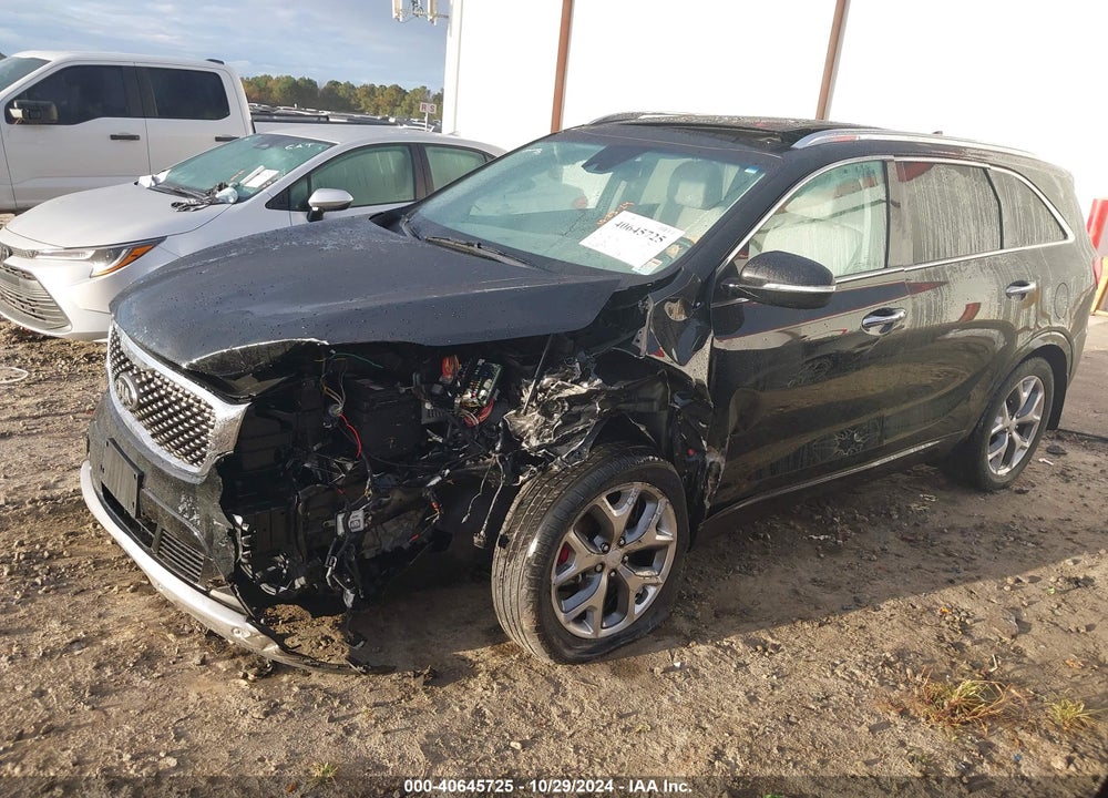 2017 KIA SORENTO 3.3L SX VIN: 5XYPK4A52HG295215