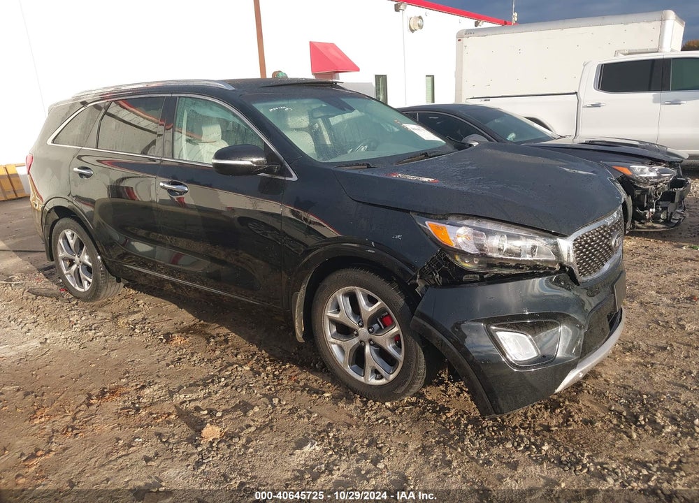 2017 KIA SORENTO 3.3L SX VIN: 5XYPK4A52HG295215