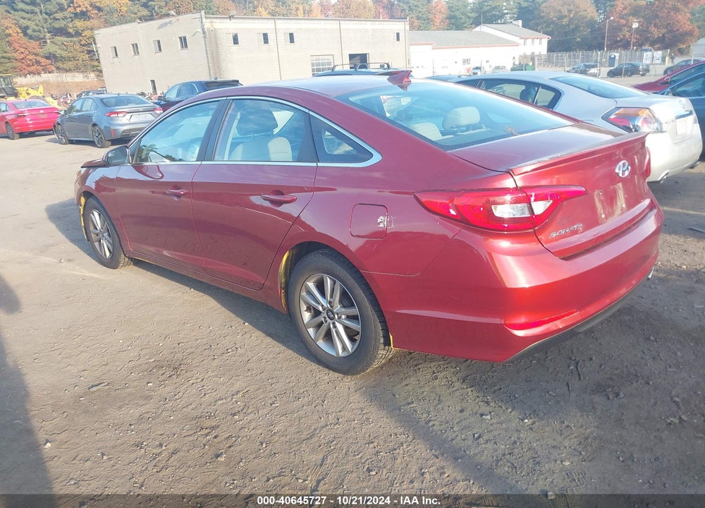 2015 HYUNDAI SONATA SE VIN: 5NPE24AF2FH081430