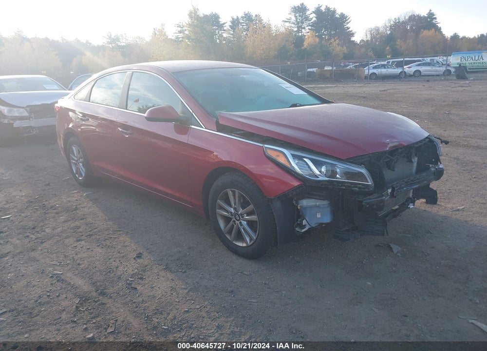2015 HYUNDAI SONATA SE VIN: 5NPE24AF2FH081430