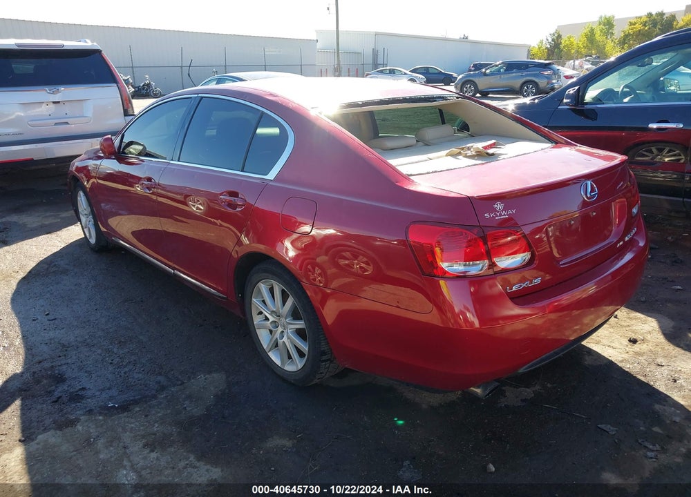 2006 LEXUS GS 300 VIN: JTHCH96S360003436