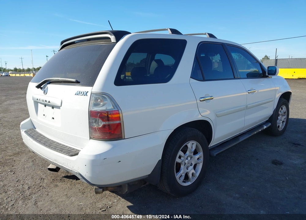 2004 ACURA MDX VIN: 2HNYD18624H538457