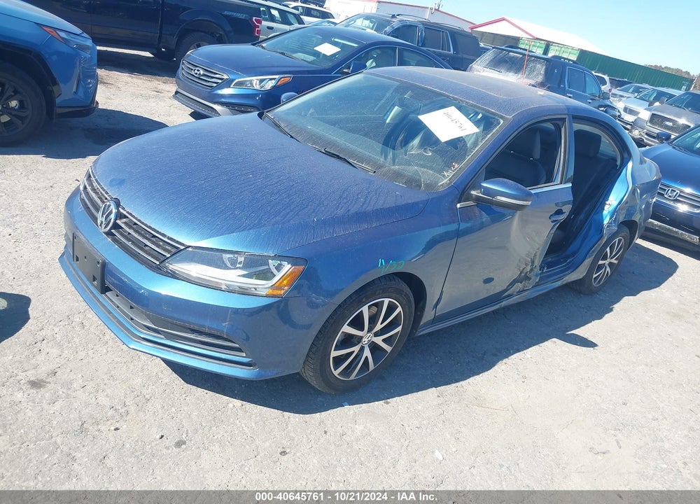 2017 VOLKSWAGEN JETTA 1.4T SE VIN: 3VWDB7AJ3HM262869
