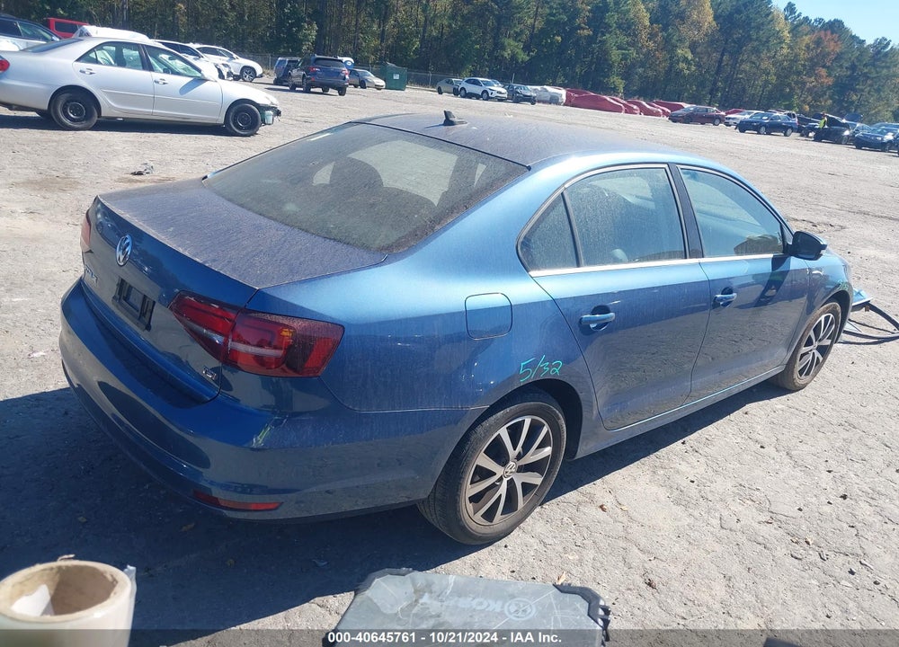 2017 VOLKSWAGEN JETTA 1.4T SE VIN: 3VWDB7AJ3HM262869