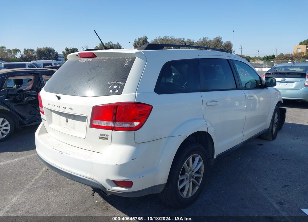 2015 DODGE JOURNEY SXT VIN: 3C4PDCBG6FT547056