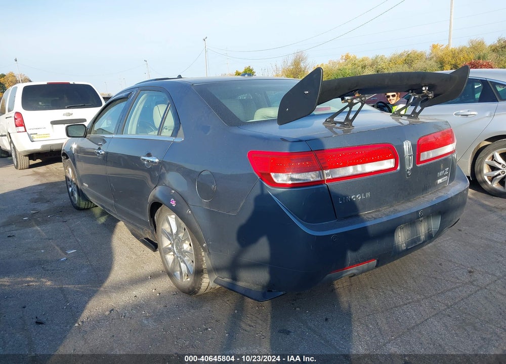 2012 LINCOLN MKZ HYBRID VIN: 3LNDL2L31CR816807