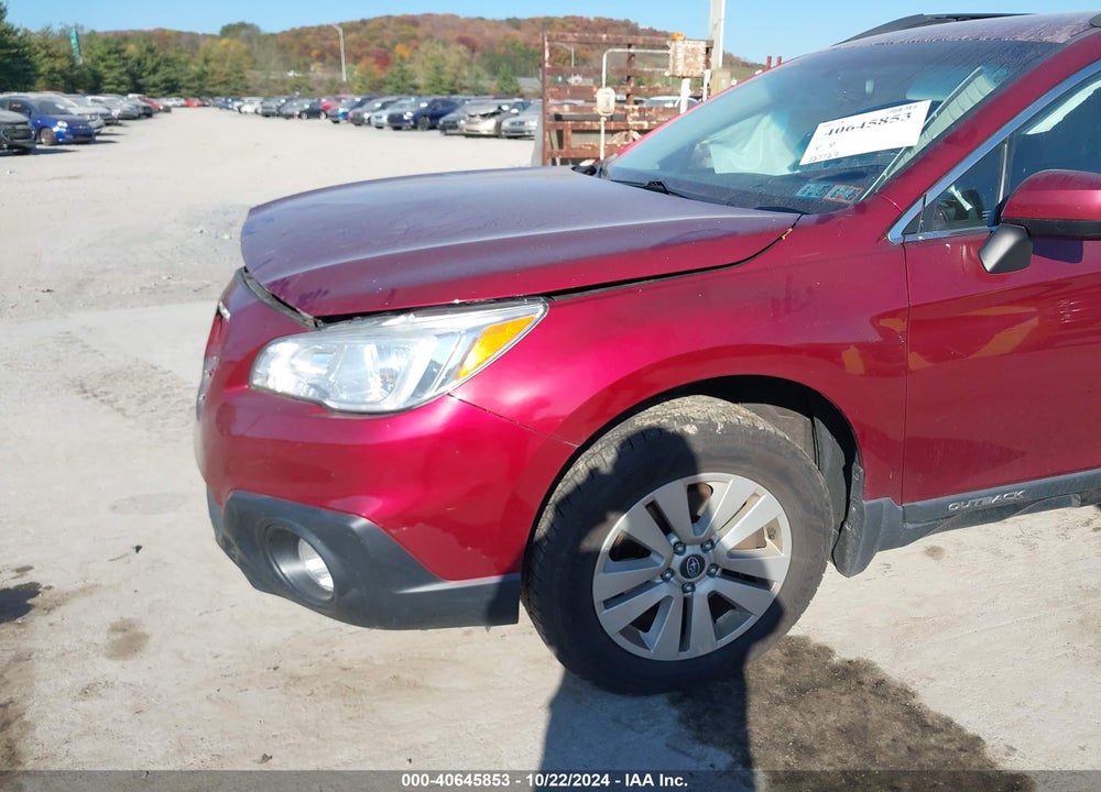 2015 SUBARU OUTBACK 2.5I PREMIUM VIN: 4S4BSACC3F3314209