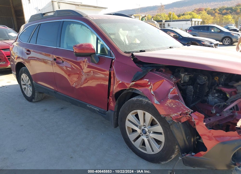 2015 SUBARU OUTBACK 2.5I PREMIUM VIN: 4S4BSACC3F3314209