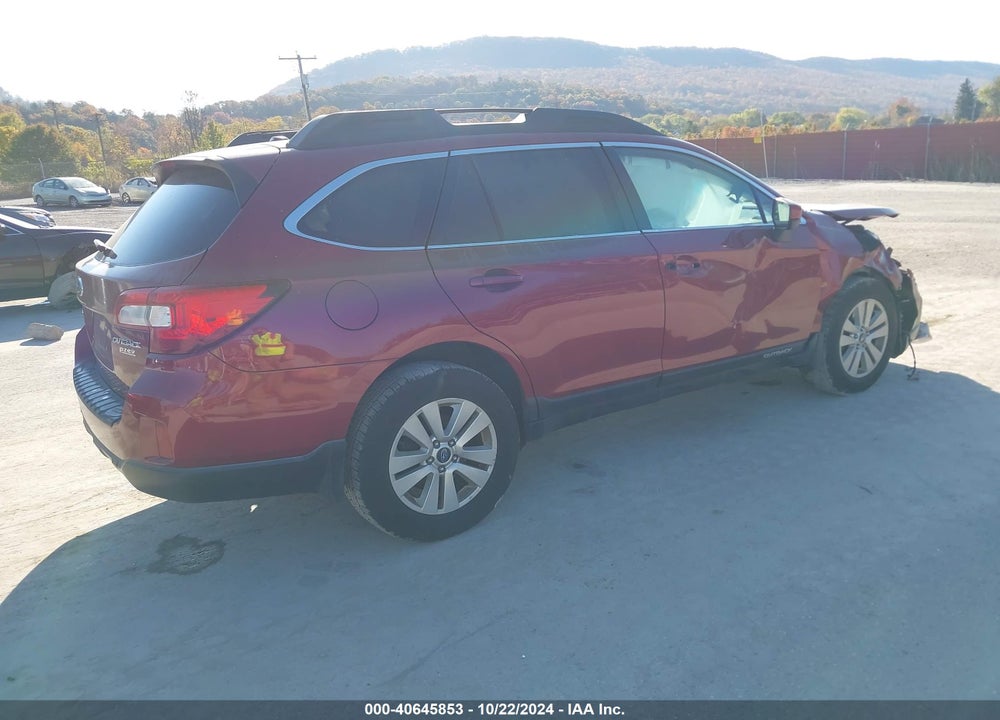 2015 SUBARU OUTBACK 2.5I PREMIUM VIN: 4S4BSACC3F3314209