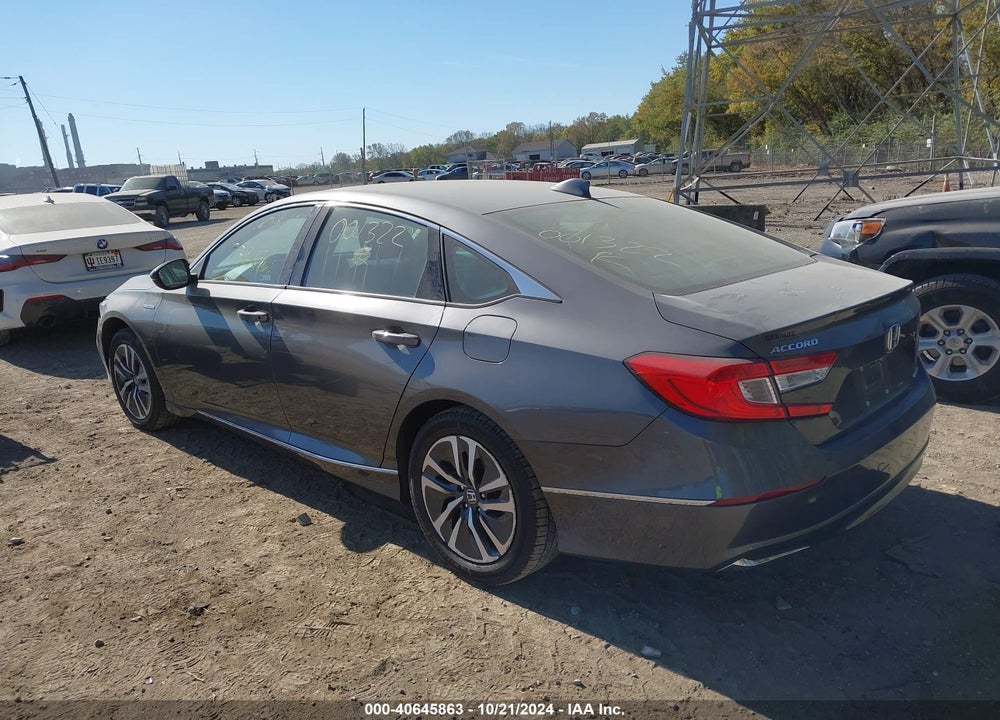 2019 HONDA ACCORD HYBRID EX-L VIN: 1HGCV3F51KA001322