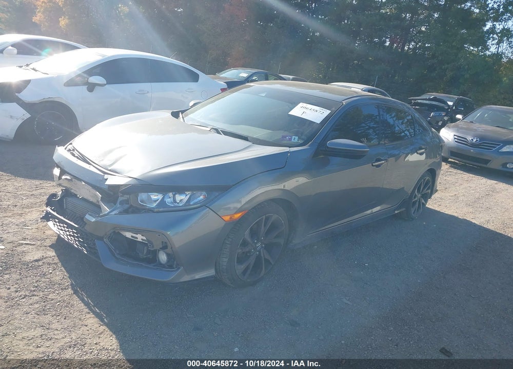 2019 HONDA CIVIC SPORT VIN: SHHFK7H43KU225973