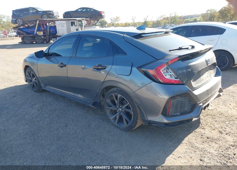 2019 HONDA CIVIC SPORT VIN: SHHFK7H43KU225973