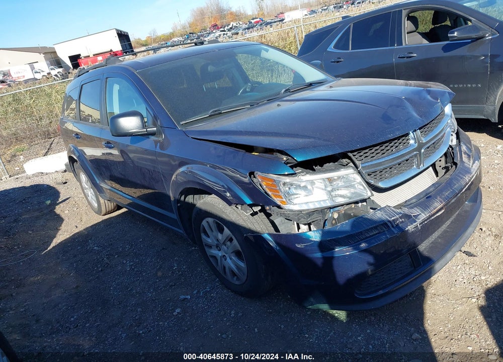 2015 DODGE JOURNEY SE VIN: 3C4PDCAB6FT621033