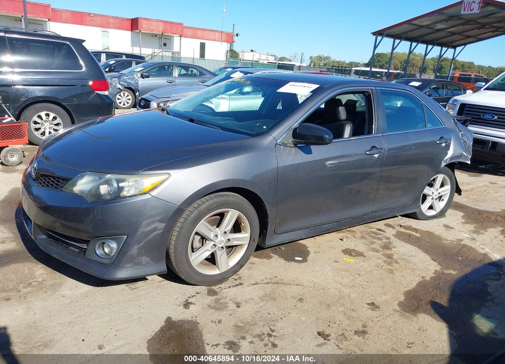 2012 TOYOTA CAMRY SE VIN: 4T1BF1FKXCU153127