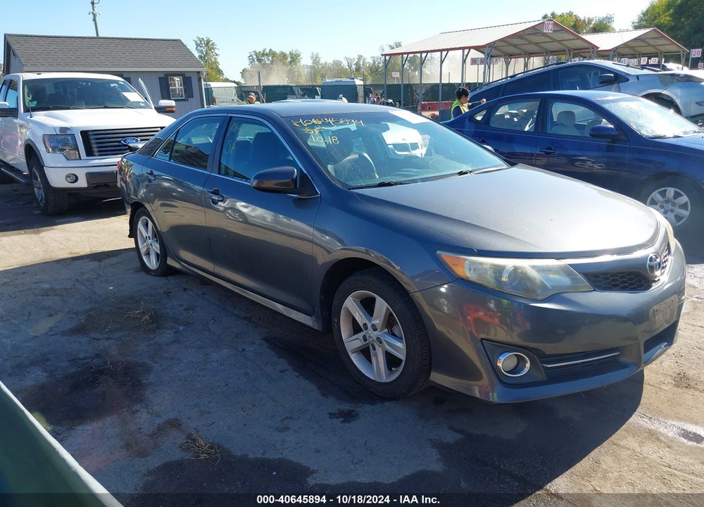 2012 TOYOTA CAMRY SE VIN: 4T1BF1FKXCU153127