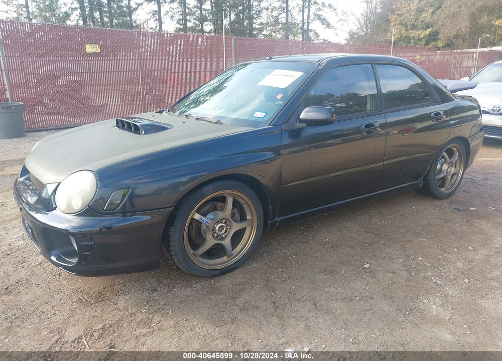 2003 SUBARU IMPREZA WRX VIN: JF1GD29683G506778
