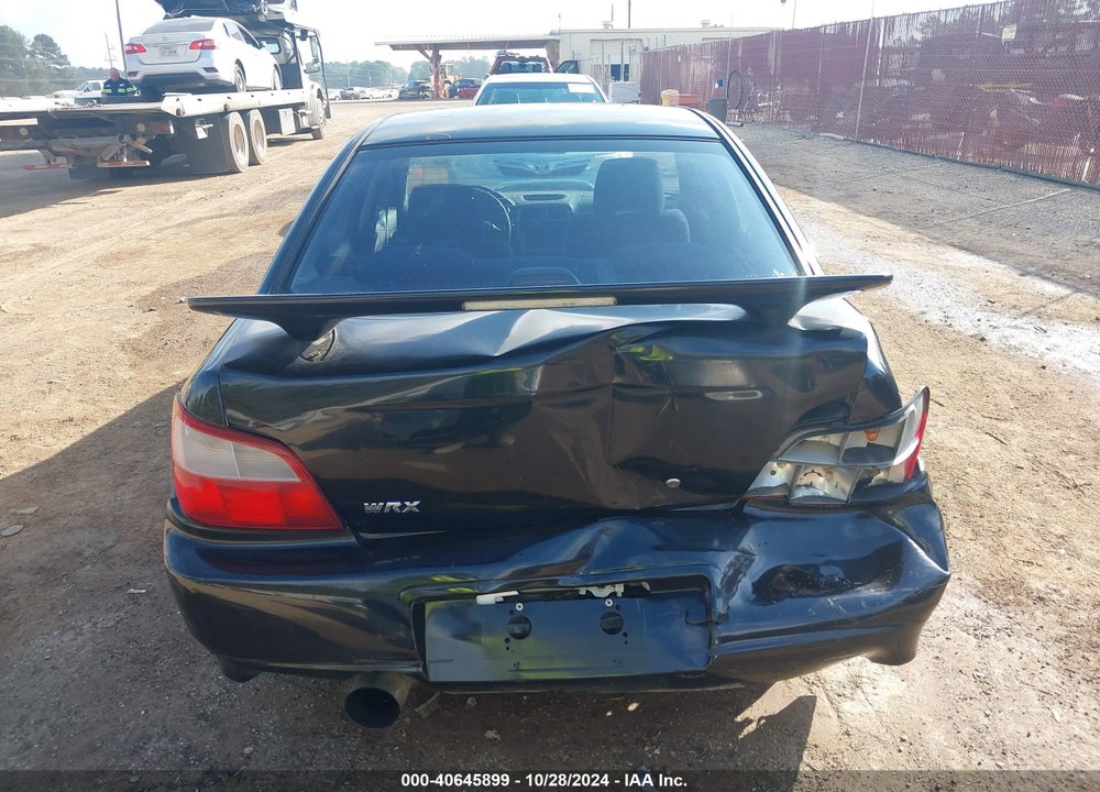 2003 SUBARU IMPREZA WRX VIN: JF1GD29683G506778