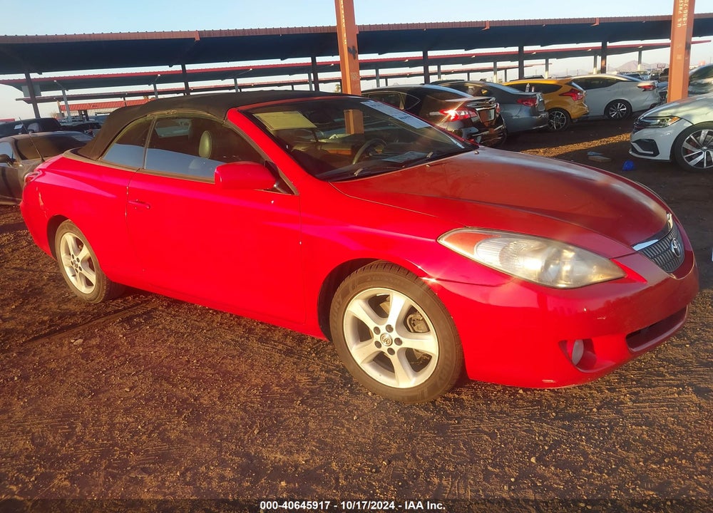 2006 TOYOTA CAMRY SOLARA SLE VIN: 4T1FA38P26U076777