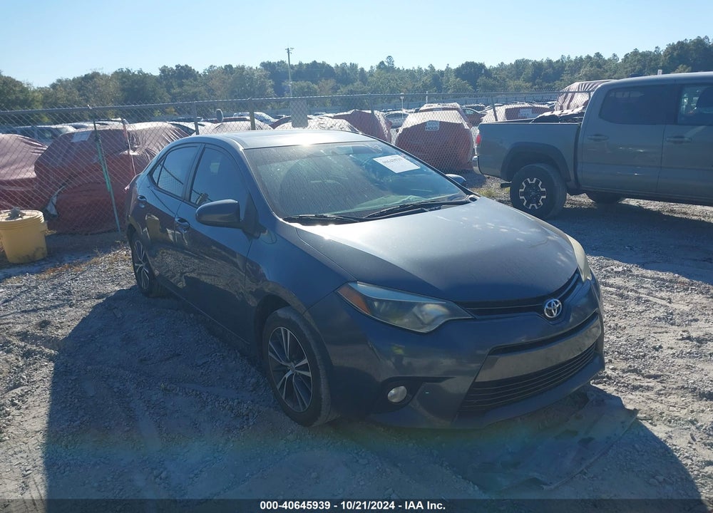 2016 TOYOTA COROLLA L/LE/LE PLS/PRM/S/S PLS VIN: 2T1BURHE7GC494441