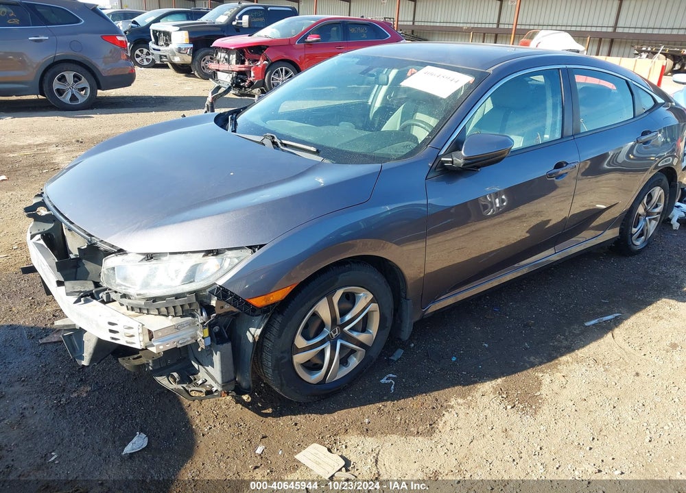 2016 HONDA CIVIC LX VIN: 19XFC2F50GE015499