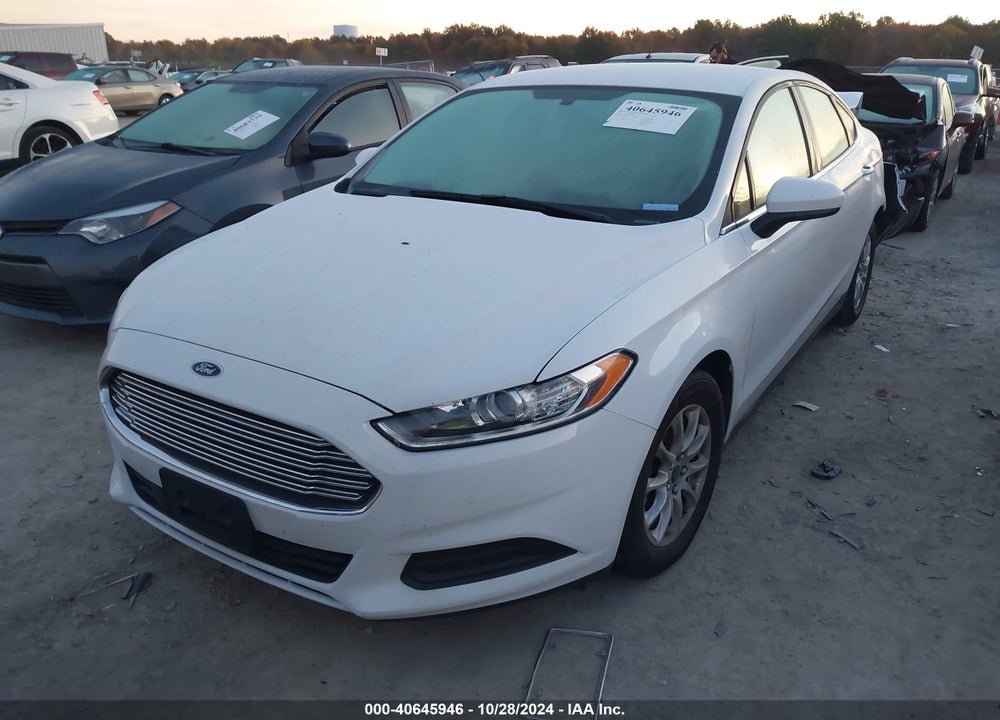 2015 FORD FUSION S VIN: 3FA6P0G78FR119423