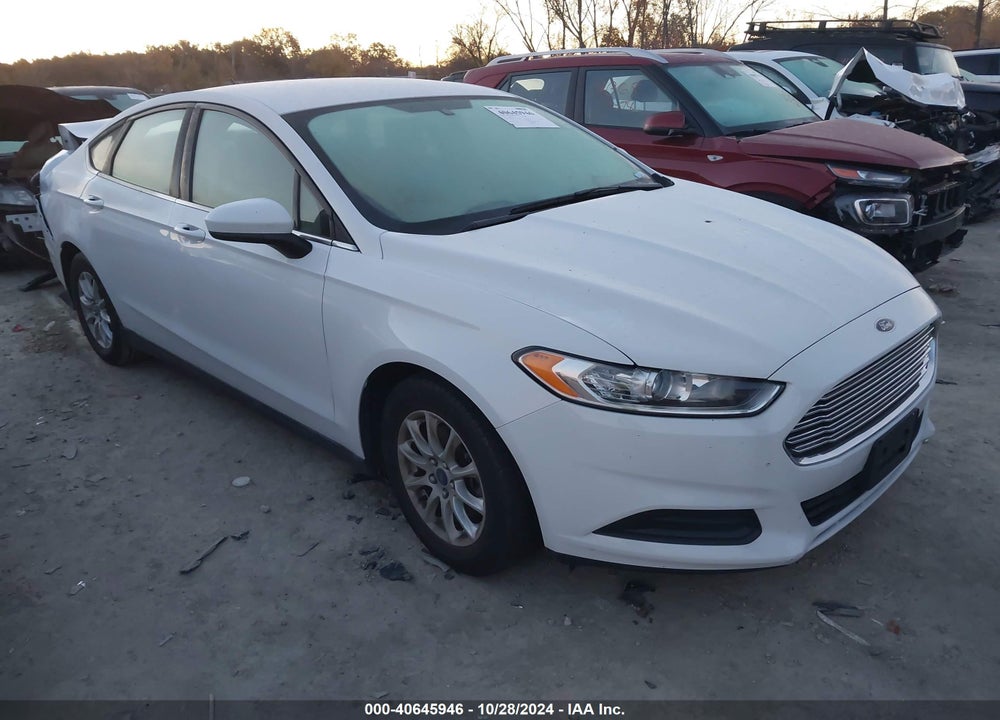 2015 FORD FUSION S VIN: 3FA6P0G78FR119423