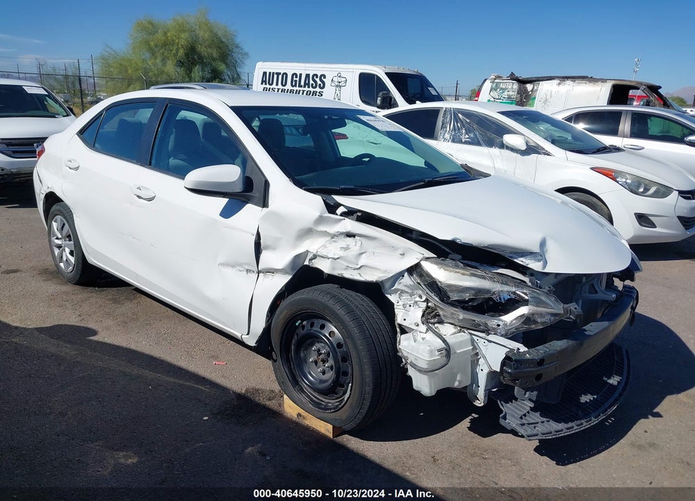 2015 TOYOTA COROLLA LE VIN: 2T1BURHE4FC372098