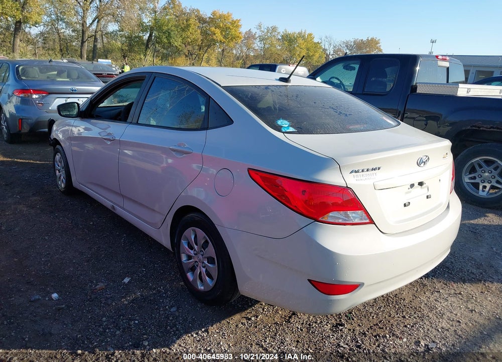 2017 HYUNDAI ACCENT SE VIN: KMHCT4AEXHU264154