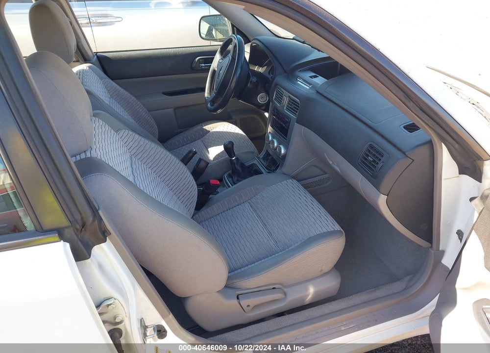 2005 SUBARU FORESTER 2.5XS VIN: JF1SG65615G721372