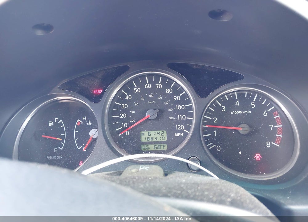 2005 SUBARU FORESTER 2.5XS VIN: JF1SG65615G721372