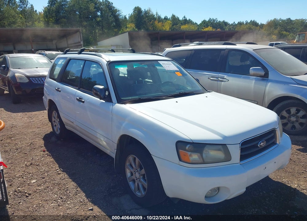 2005 SUBARU FORESTER 2.5XS VIN: JF1SG65615G721372