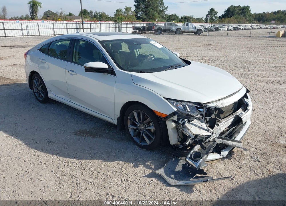 2019 HONDA CIVIC EX VIN: JHMFC1F32KX012023