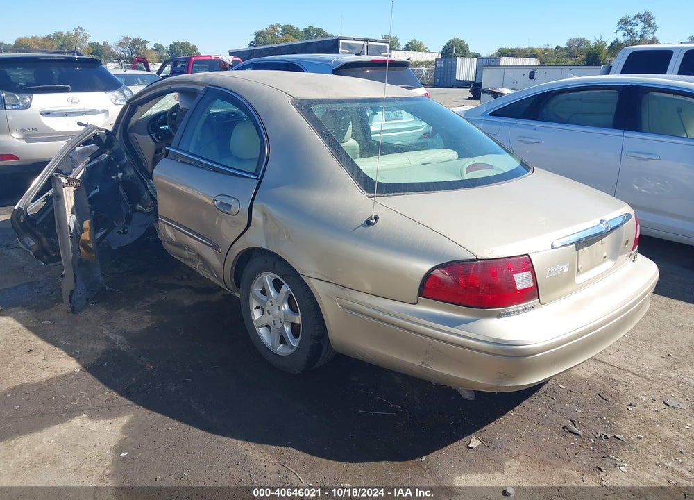 2001 MERCURY SABLE LS PREMIUM VIN: 1MEFM55S81A652848