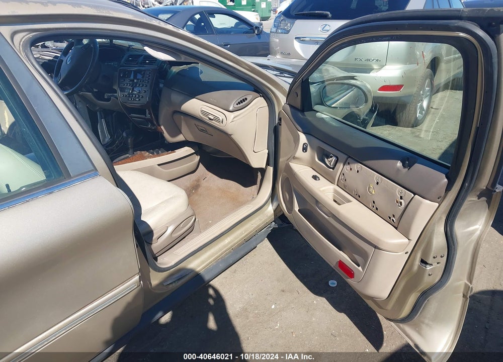 2001 MERCURY SABLE LS PREMIUM VIN: 1MEFM55S81A652848
