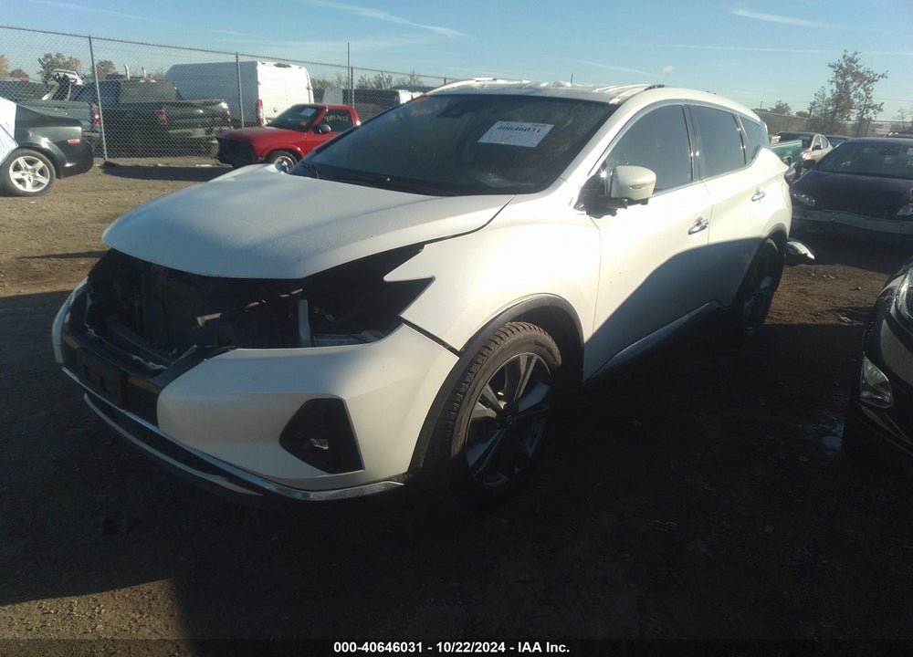 2019 NISSAN MURANO PLATINUM VIN: 5N1AZ2MS4KN109144