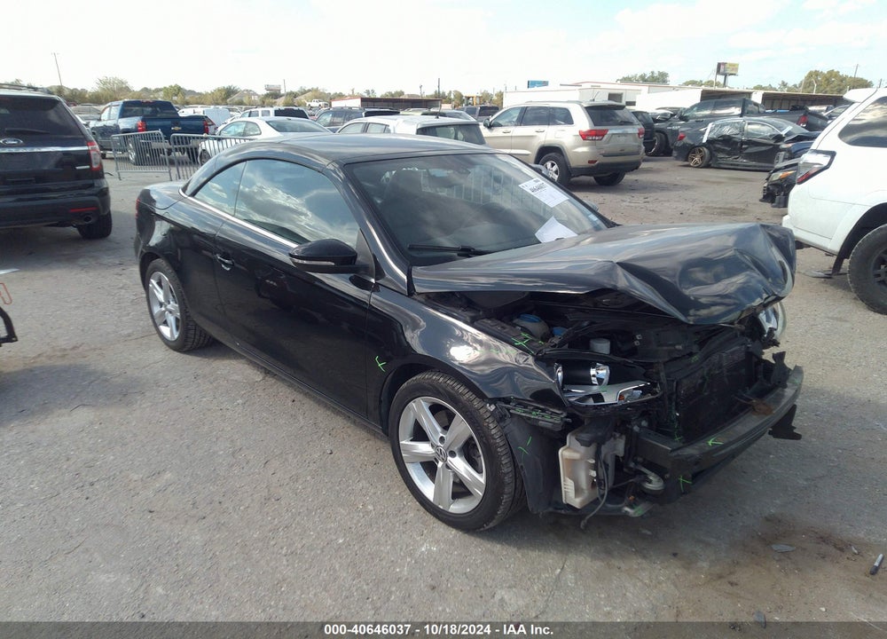 2012 VOLKSWAGEN EOS LUX VIN: WVWFW7AH9CV004481
