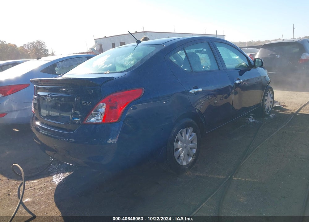 2014 NISSAN VERSA 1.6 SV VIN: 3N1CN7AP7EL830197