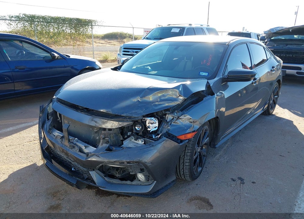 2017 HONDA CIVIC SPORT VIN: SHHFK7H41HU209067