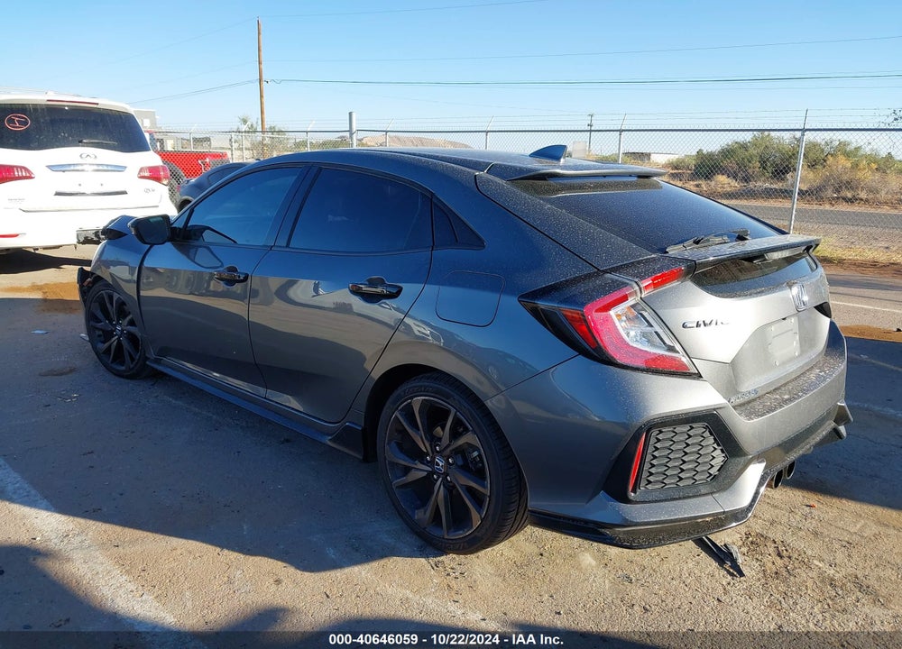 2017 HONDA CIVIC SPORT VIN: SHHFK7H41HU209067