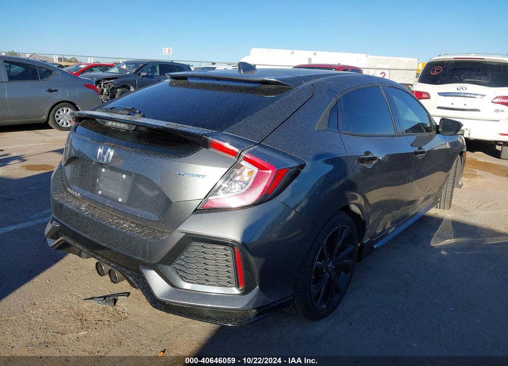 2017 HONDA CIVIC SPORT VIN: SHHFK7H41HU209067
