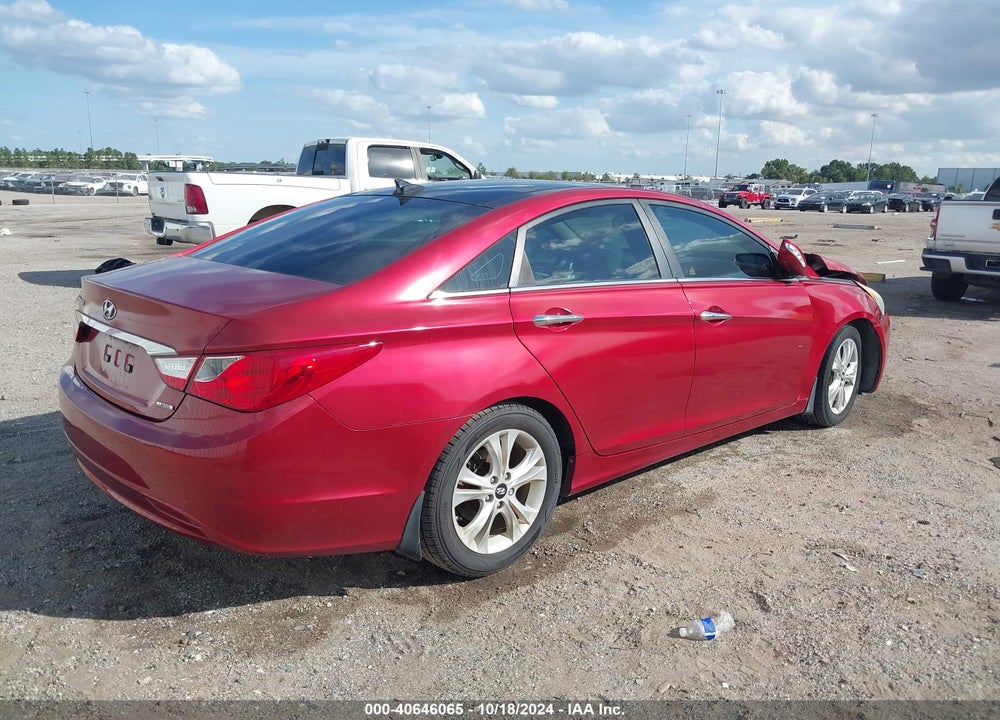 2012 HYUNDAI SONATA LIMITED VIN: 5NPEC4AC2CH486685