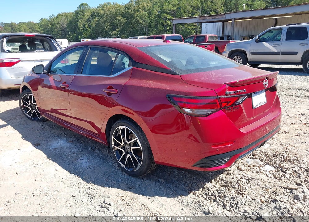 2024 NISSAN SENTRA SR XTRONIC CVT VIN: 3N1AB8DV6RY363007