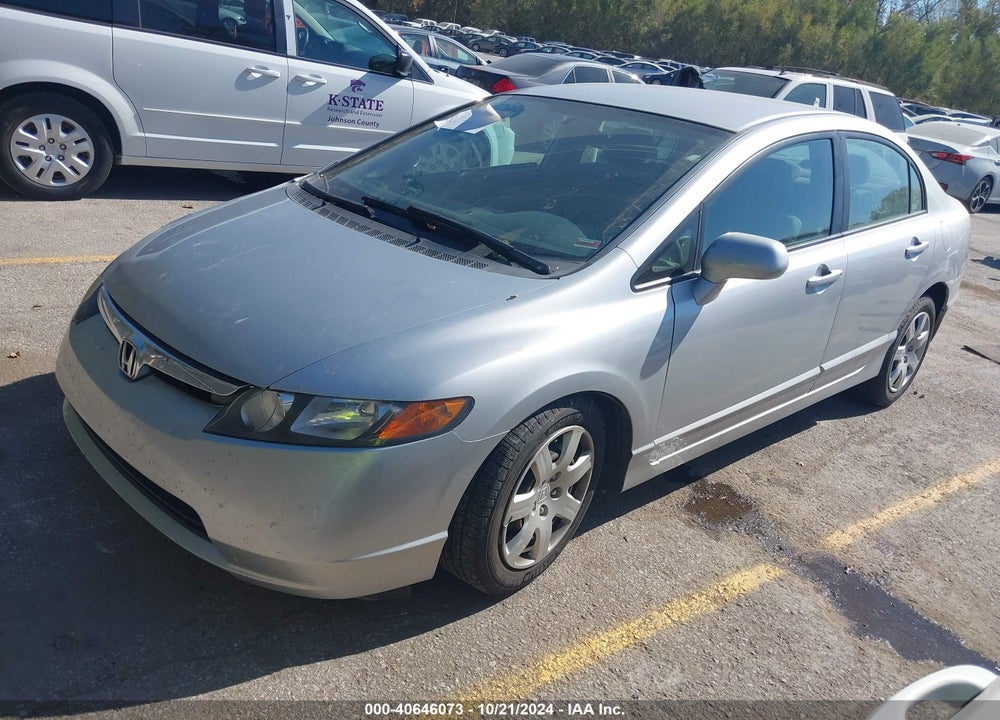 2007 HONDA CIVIC LX VIN: 1HGFA15577L140008