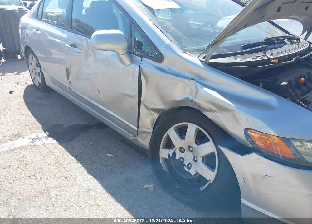 2007 HONDA CIVIC LX VIN: 1HGFA15577L140008