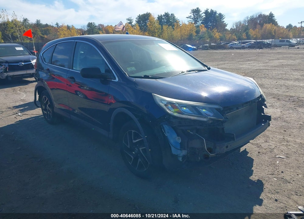 2016 HONDA CR-V SE VIN: 5J6RM4H44GL031281